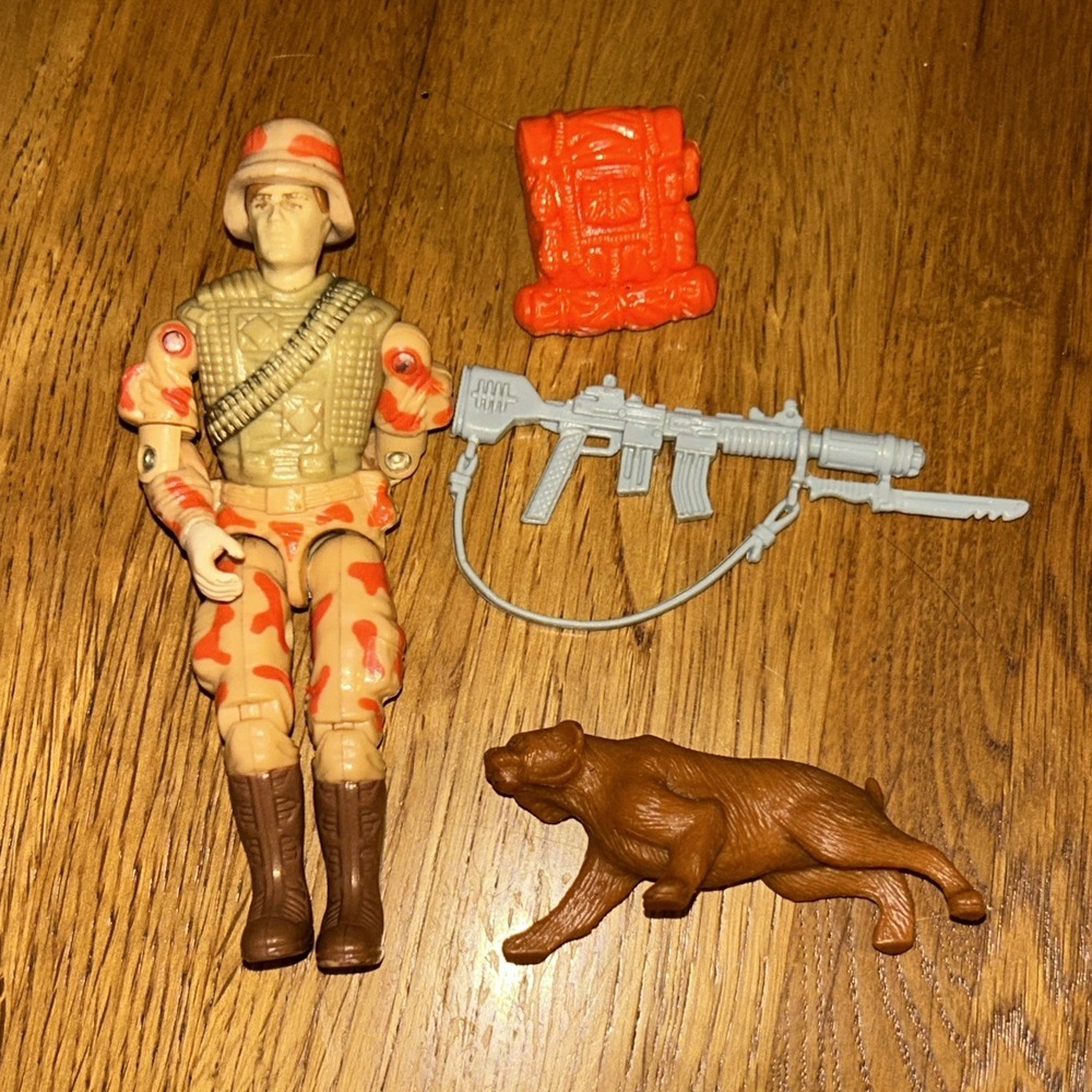 1988‎ Hasbro GI Joe Spearhead & Max v1 Point Man & Bobcat Figure